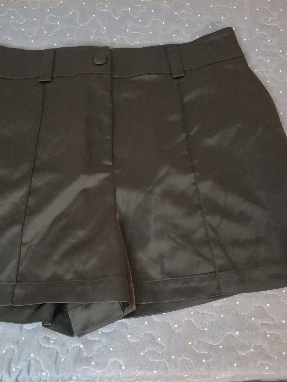 Black Women's Tailored High-Waist Shorts Size XL NWT